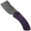 Image for Kansept Korvid V TE2030V3, Blackwashed D2, Diamond Pattern Purple G10 pocket knife, Justin Koch design