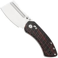 Afbeelding voor Kansept Korvid V TE2030V6, Stonewashed D2, Red/Black G-mascus zakmes, Justin Koch design