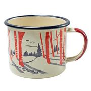 Knivesandtools Enamel Mug E-MG-L-01, Large 10 cm, enamel mug