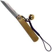 Higonokami coltello da tasca 3,8 cm HIGO02, SK-acciaio al carbonio con lanyard