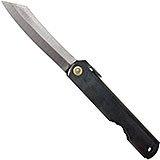 Nóż składany Higonokami 7,3 cm HIGO04BL, stal węglowa, czarny