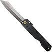 Higonokami navaja 7,3 cm HIGO04BL, acero al carbono, negro