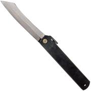 Higonokami couteau de poche 9,2 cm HIGO05BL, acier carbone, noir