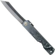 Higonokami navaja 7,3 cm HIGOC3B, Blue Paper Steel, Grey Black Glitter