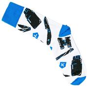 Knivesandtools Regular Socks Blue White SO-01 sokken