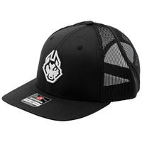 Afbeelding voor Jack Wolf Trucker Hat JWHAT Richardson 112 trucker pet, zwart