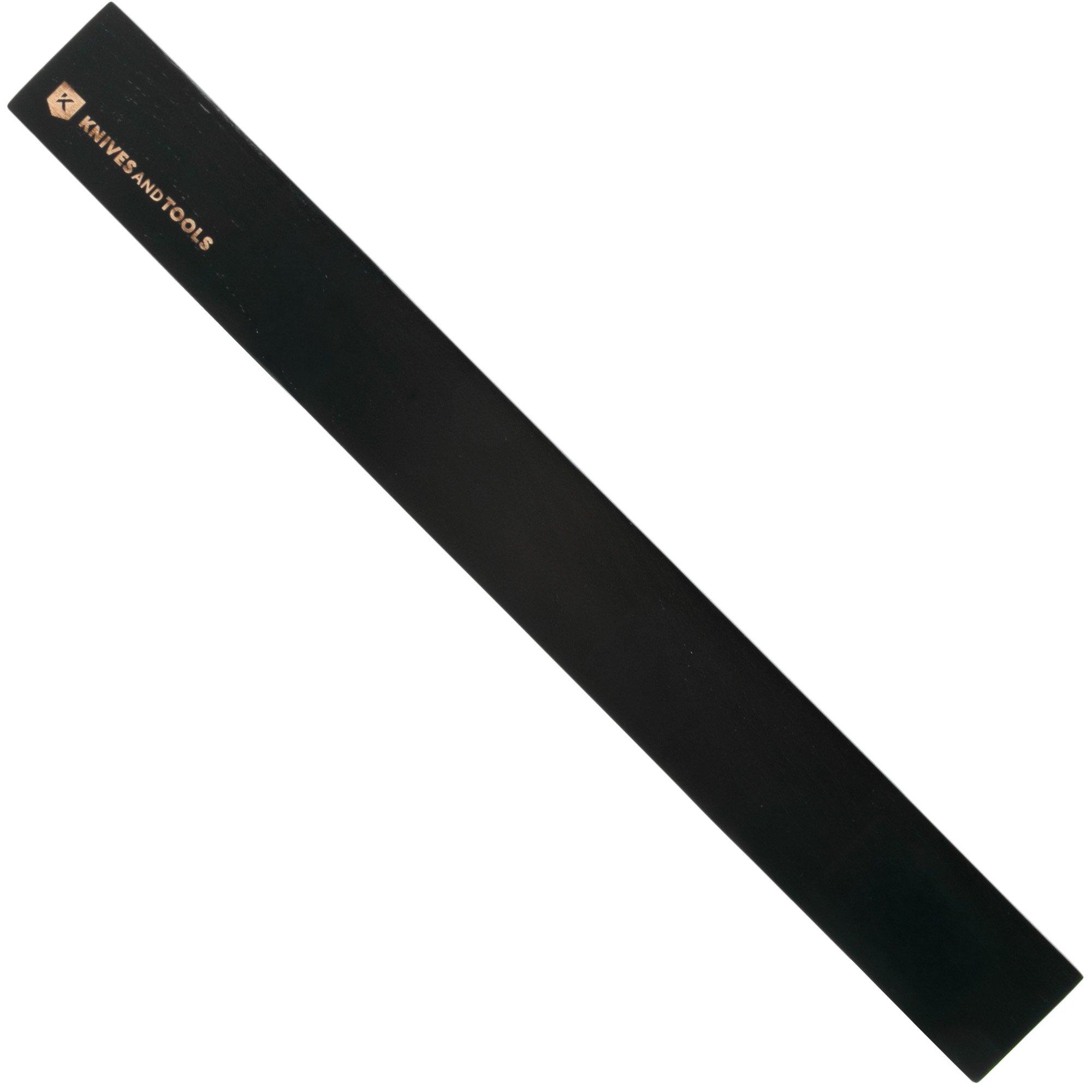 Knivesandtools Magnetic Knife Strip MKH104-50 Ash Black, magnetic knife strip, 50 cm