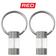 Afbeelding voor Knivesandtools Tritium MiniGlow Marker, Red, tweedelig, lichtgevende sleutelhanger