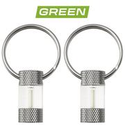 Afbeelding voor Knivesandtools Tritium MiniGlow Marker, Tinted Green, tweedelig, lichtgevende sleutelhanger
