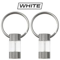 Afbeelding voor Knivesandtools Tritium MiniGlow Marker, White, tweedelig, lichtgevende sleutelhanger