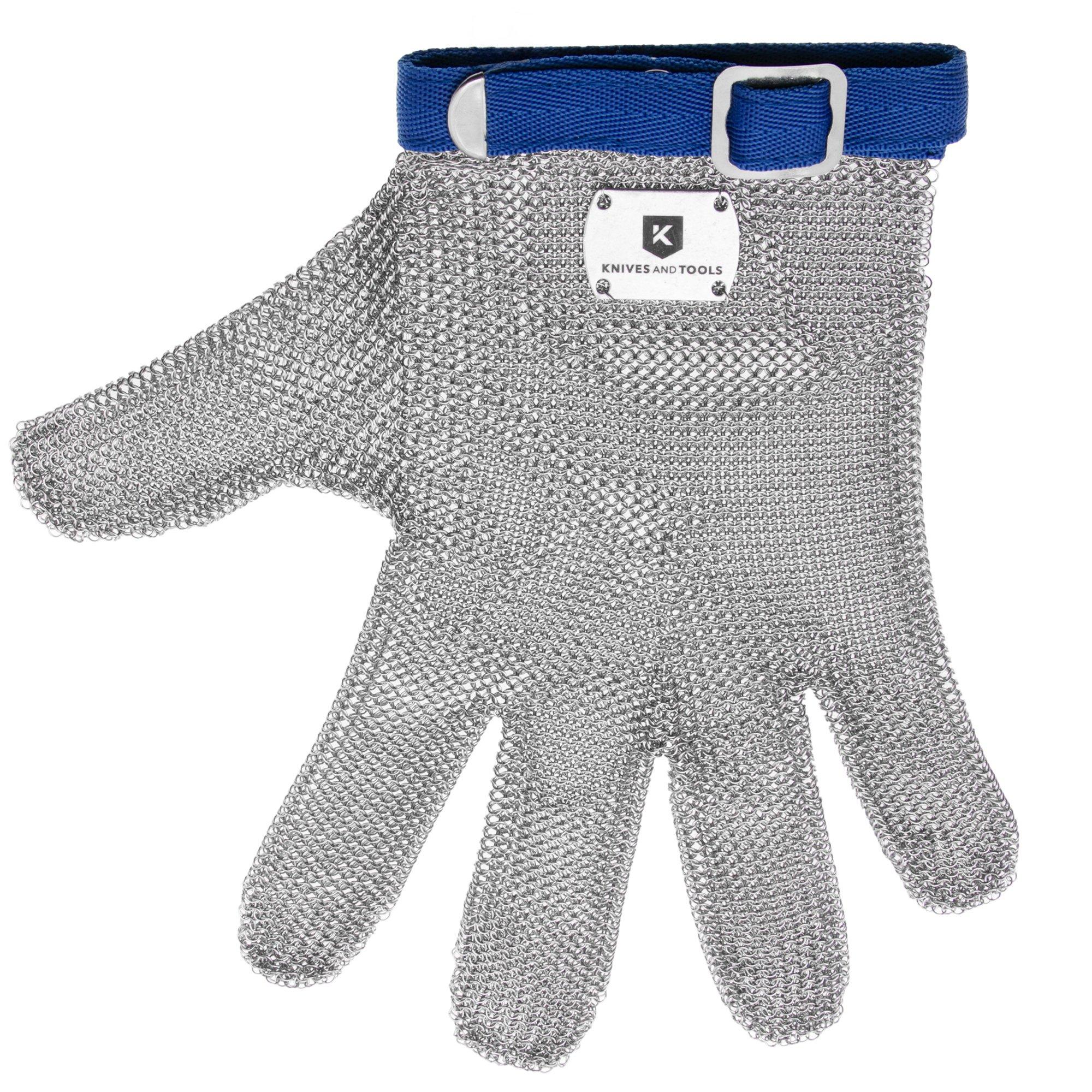 Knivesandtools Oyster Glove L, cut-resistant glove