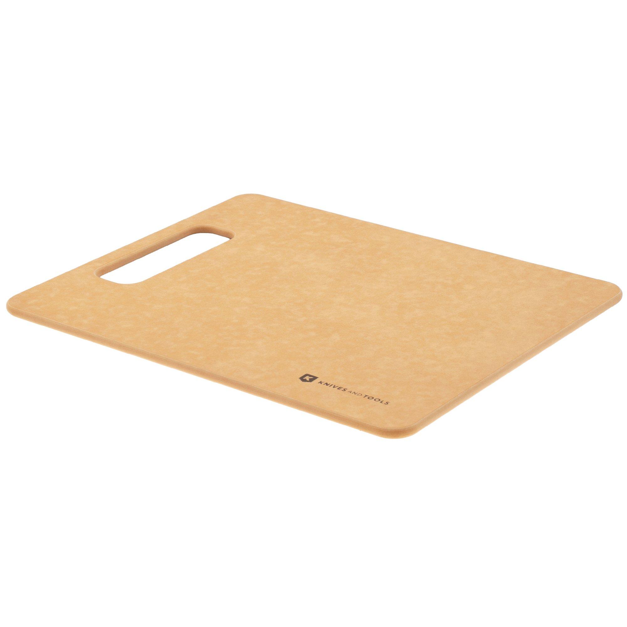 Knivesandtools Wood Fiber, Natural, cutting board 30 x 23.5 cm