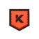 Image for Knivesandtools #MatchPatch, #02 Burnt Orange, Limited Edition, patch