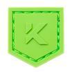 Afbeelding voor Knivesandtools #MatchPatch, #08 Signal Green, HAKD 2026 Limited Edition, patch