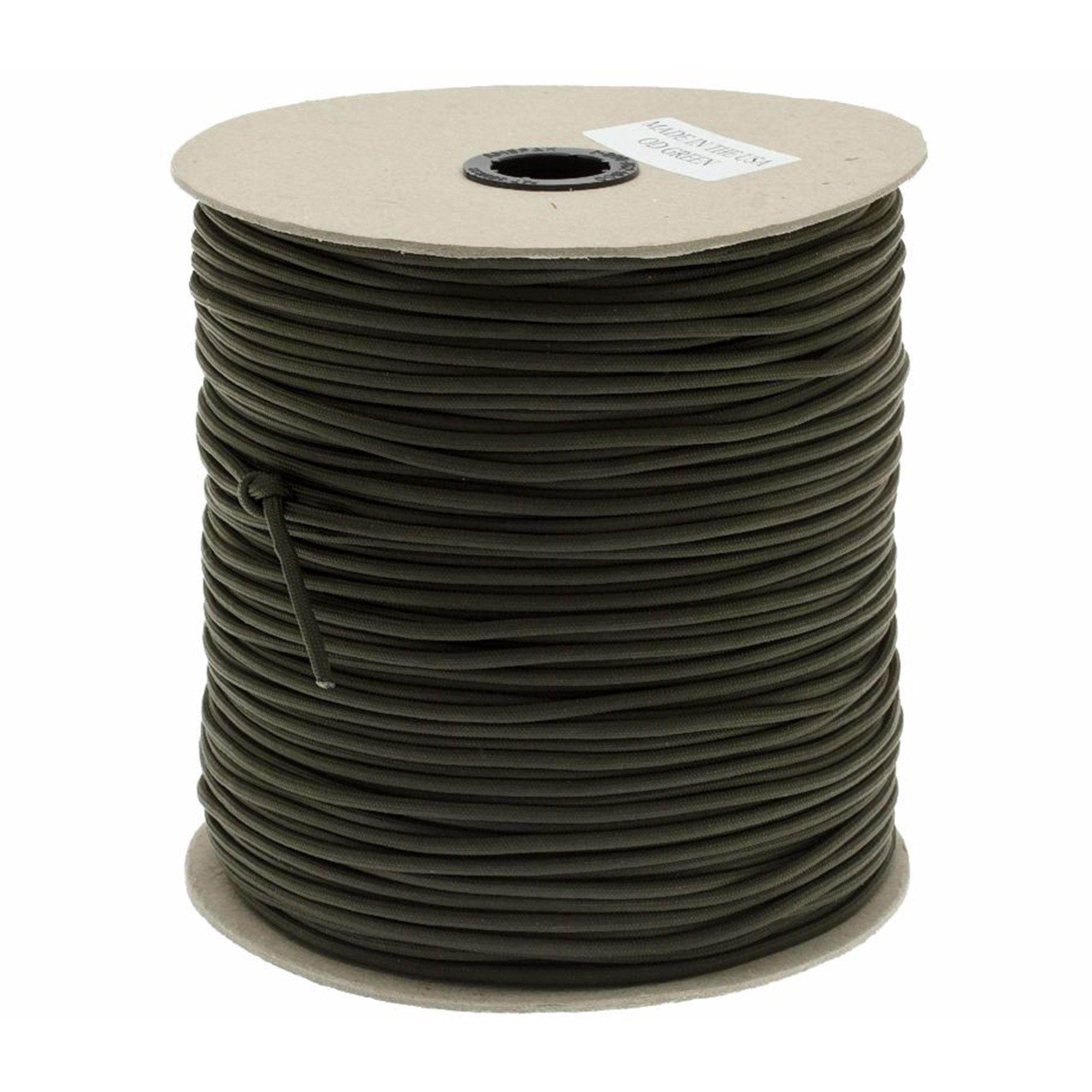 Knivesandtools 550 Paracord Typ III, Farbe: Olive drab, 1000 ft (304,8 m)