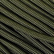 Knivesandtools 550 paracord type III, color: Olive Drab, 100 ft (30,48 m)