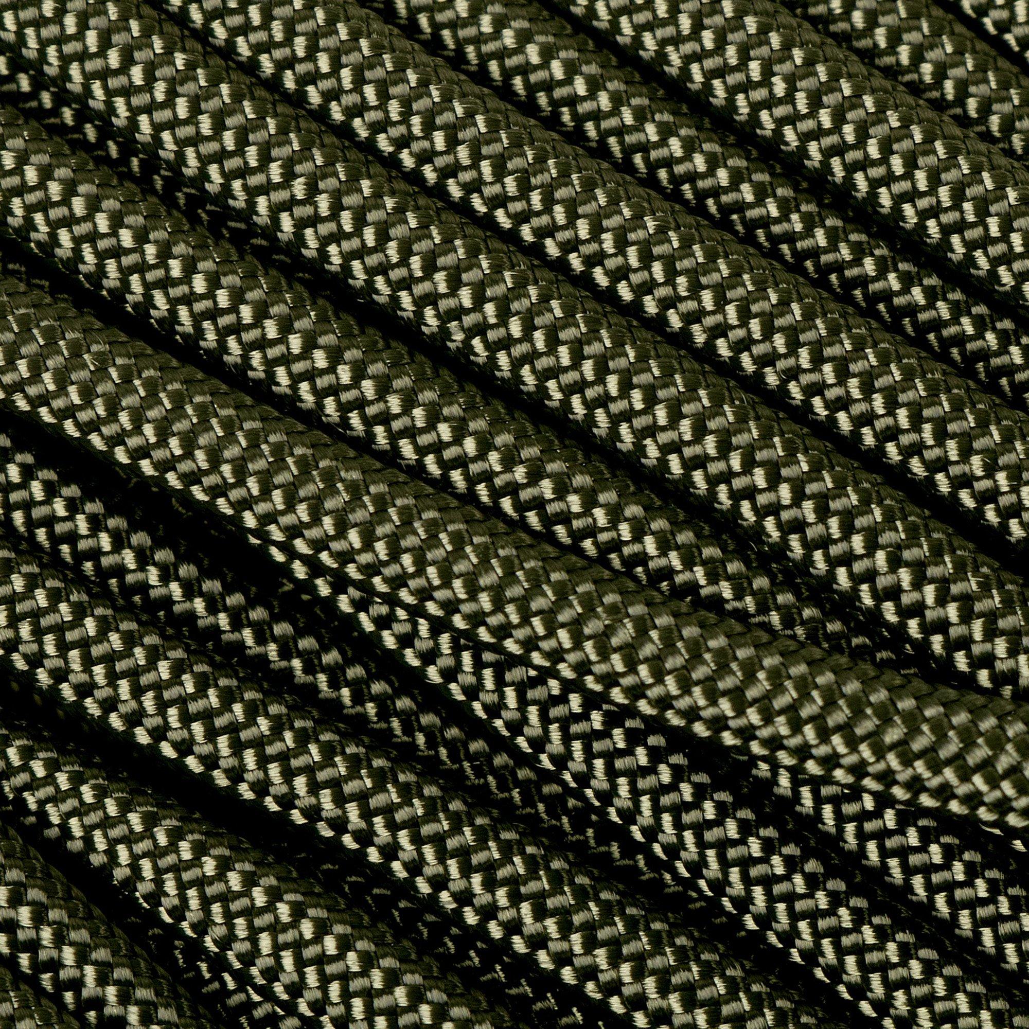 Knivesandtools 550 paracord type III, colour: olive drab, 100 ft (30.48 m)