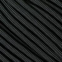 Image for Knivesandtools 550 paracord type III, colour: black, 100 ft (30.48 m)