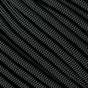Image for Knivesandtools 550 paracord type III, colour: black, 100 ft (30.48 m)