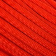 Knivesandtools 550 paracord type III, color: Neon Orange, 100 ft (30,48 m)