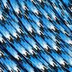 Knivesandtools 550 Paracord Typ III, kleur: blue snake, 100 ft (30,48 m)