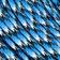 Image pour Knivesandtools 550 paracord type III, couleur : blue snake, 100 ft (30,48 m)