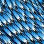 Image for Knivesandtools 550 paracord type III, colour: blue snake, 100 ft (30.48 m)