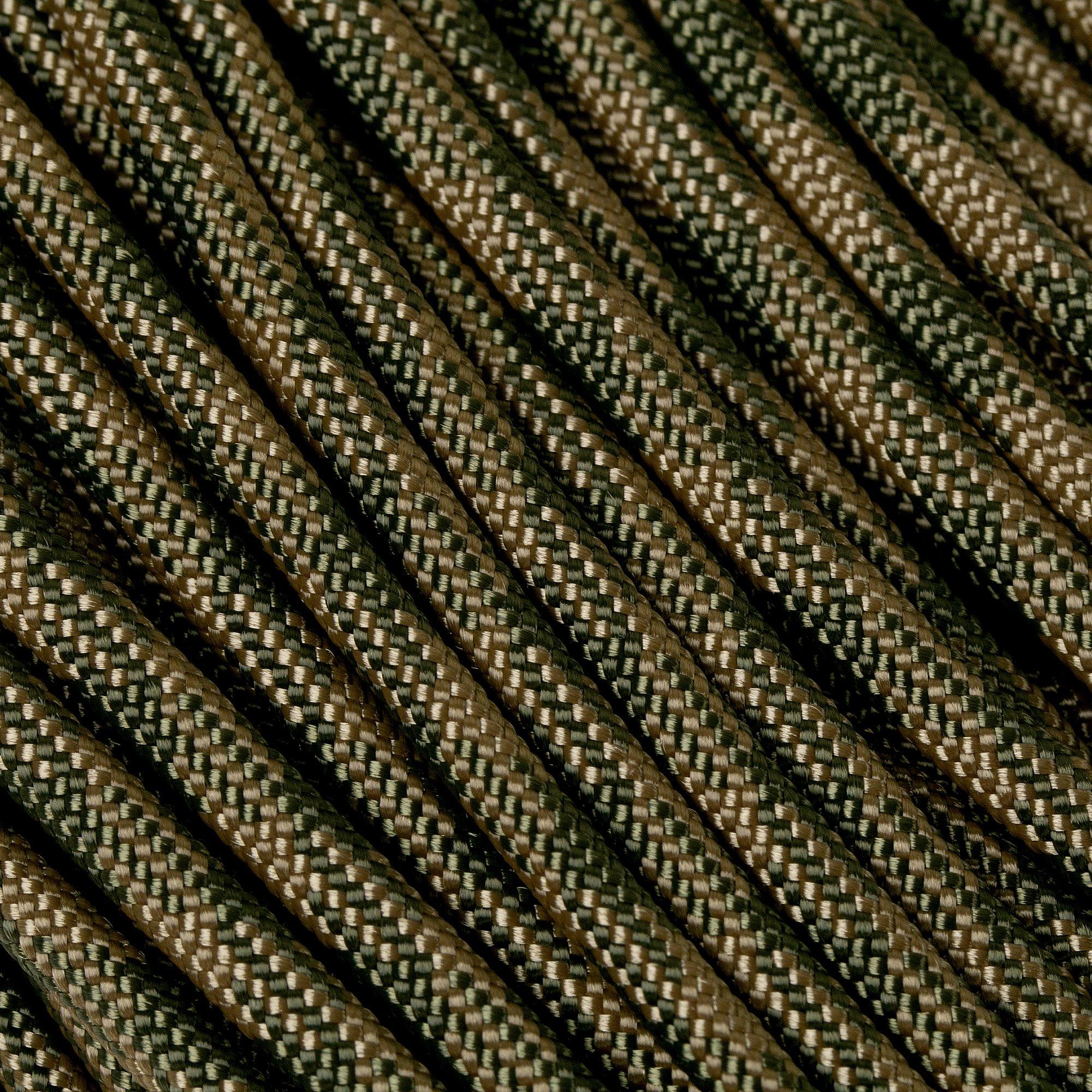 Knivesandtools 550 Paracord Typ III, Farbe: coyote & olive drab, 100 ft (30,48 m)