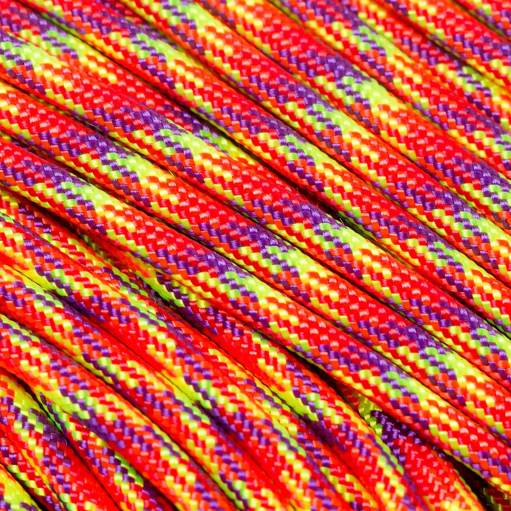 550 Paracord type III, Couleur : Phoenix Sunrise, 100ft (30,48 m)
