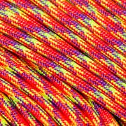  550 Paracord type III, Couleur : Phoenix Sunrise, 100ft (30,48 m)