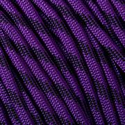 Knivesandtools 550 paracord type III, color: raven, 100 ft (30,48 m)