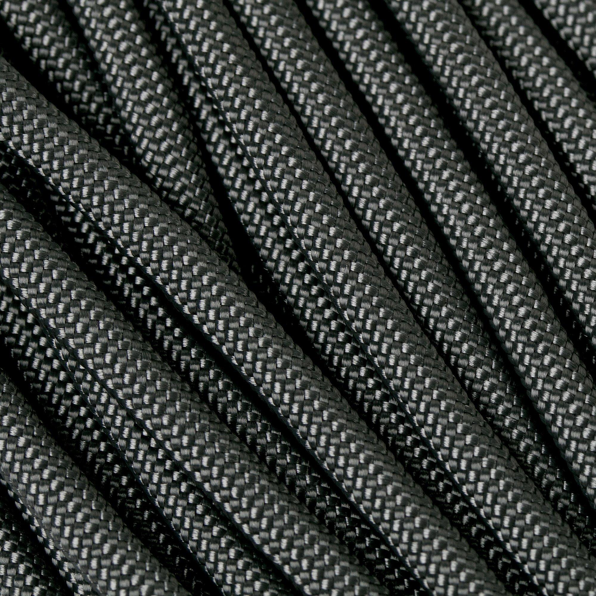Knivesandtools 550 Paracord Typ III, Farbe: charcoal grey, 50 ft (15,24 m)