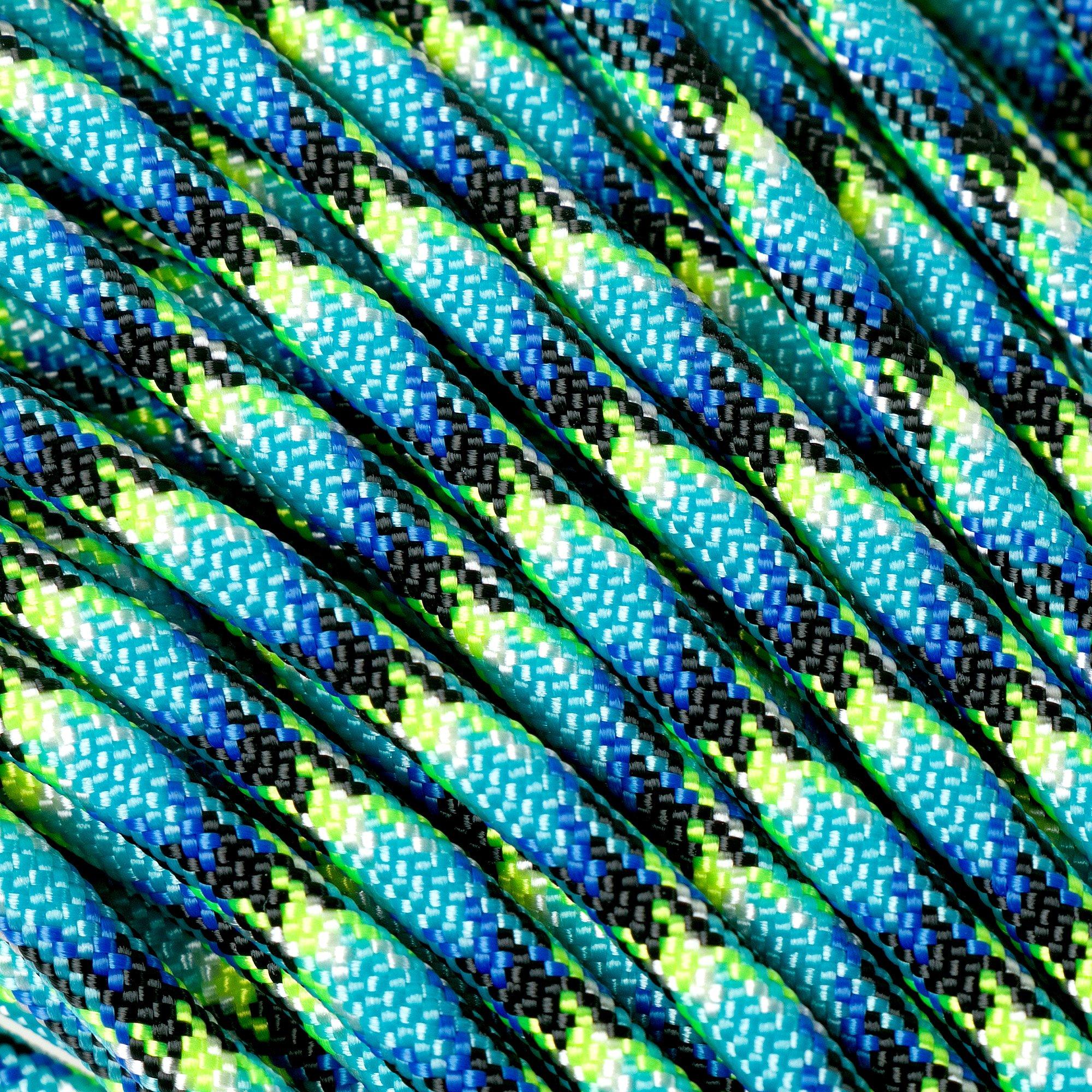 Knivesandtools 550 paracord type III, colour: oceans of fire, 50 ft (15.24 m)