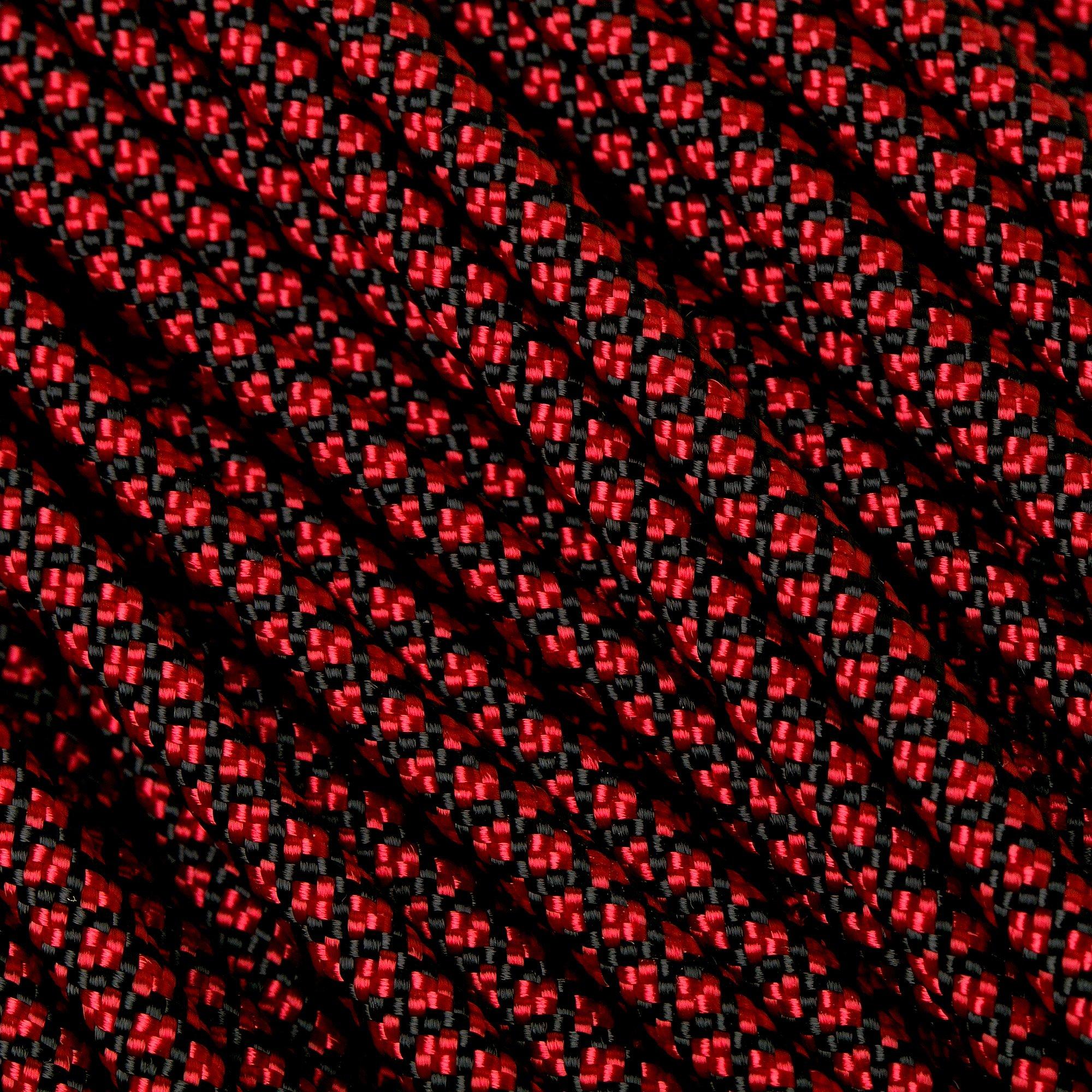 Knivesandtools 550 Paracord Typ III, Farbe: imperial red diamond, 50 ft (15,24 m)