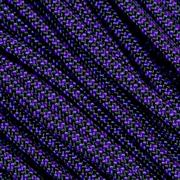 Knivesandtools 550 paracord type III, colour: acid purple diamonds - 50 ft (15.24 m)