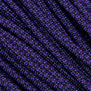 Knivesandtools 550 paracord type III, cor: acid purple diamonds - 50 ft (15.24 m)