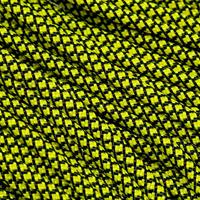 Image for Knivesandtools 550 paracord type III, colour: canary yellow diamonds - 50 ft (15.24 meters)