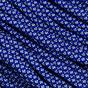 Image for Knivesandtools 550 paracord type III, colour: electric blue with silver grey diamonds - 50 ft (15.24 meters)