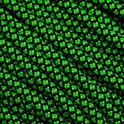 Knivesandtools 550 paracord type III, kleur: neon green diamonds - 50 ft (15,24 meter) 