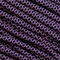 Image pour  Knivesandtools 550 paracorde type III, couleur : rose pink with midnight blue diamonds - 50 ft (15.24 m)