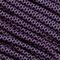 Image for Knivesandtools 550 paracord type III, colour: rose pink with midnight blue diamonds - 50 ft (15.24 meters)