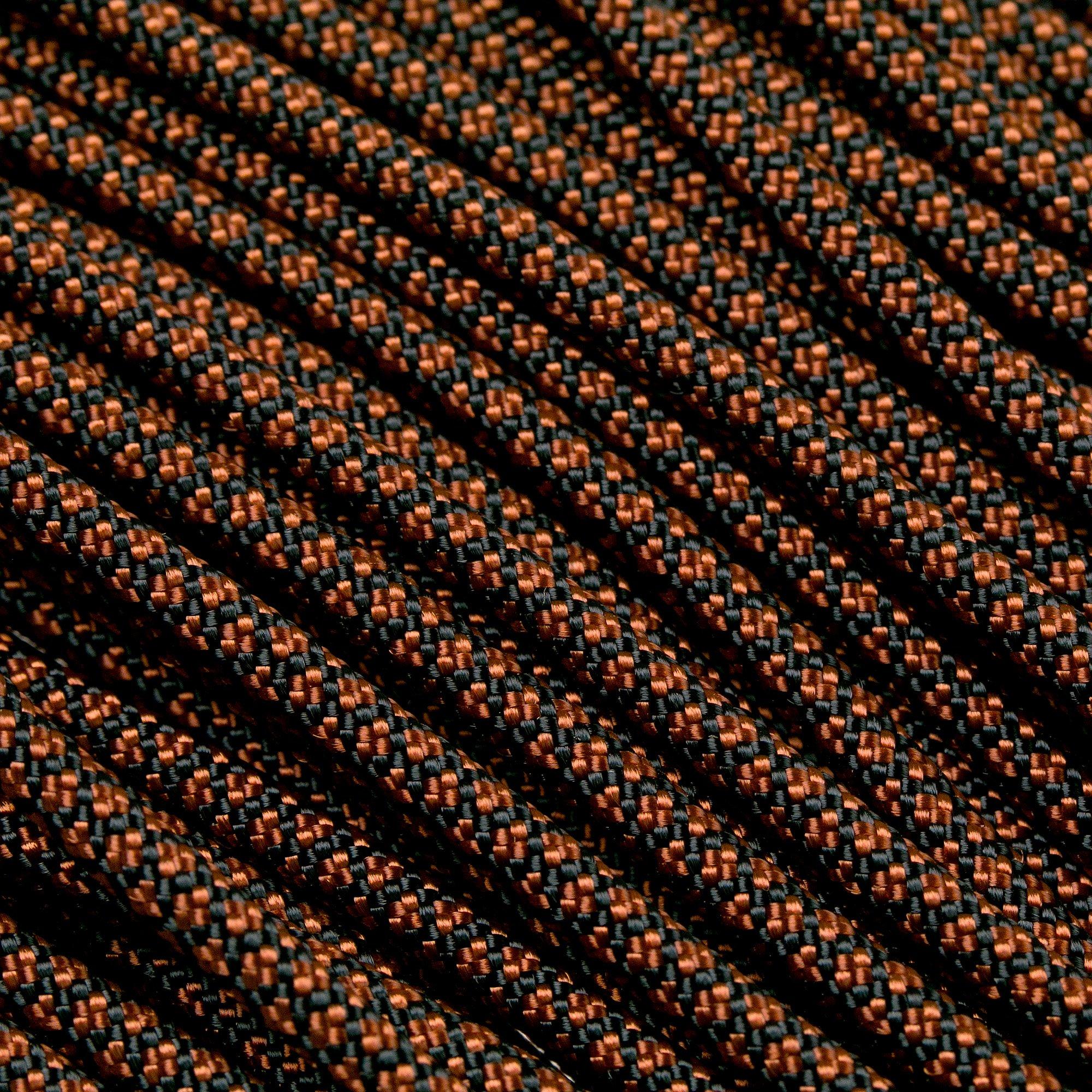 Knivesandtools 550 paracord type III, colour: rust diamonds - 50 ft (15.24 meters)
