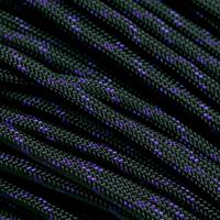 Image for Knivesandtools 550 paracord type III, colour: black & acid purple X - 50 ft (15.24 meters)