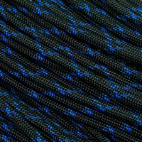 Bild für Knivesandtools 550 Paracord Typ III, Farbe: black & royal blue X - 50 ft (15,24 m)