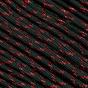 Image for Knivesandtools 550 paracord type III, colour: red knight with red metallic X - 50 ft (15.24 meters)