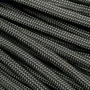 Knivesandtools 550 paracord type III, colour: charcoal grey, 25 ft (7.62 m)
