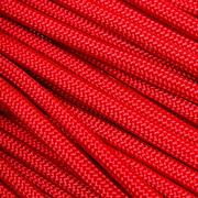 Knivesandtools 550 paracord type III, colour: imperial red, 25 ft (7.62 m)