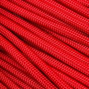 Knivesandtools 550 paracord tipo III, color: rojo imperial, 25 pies (7,62 m)