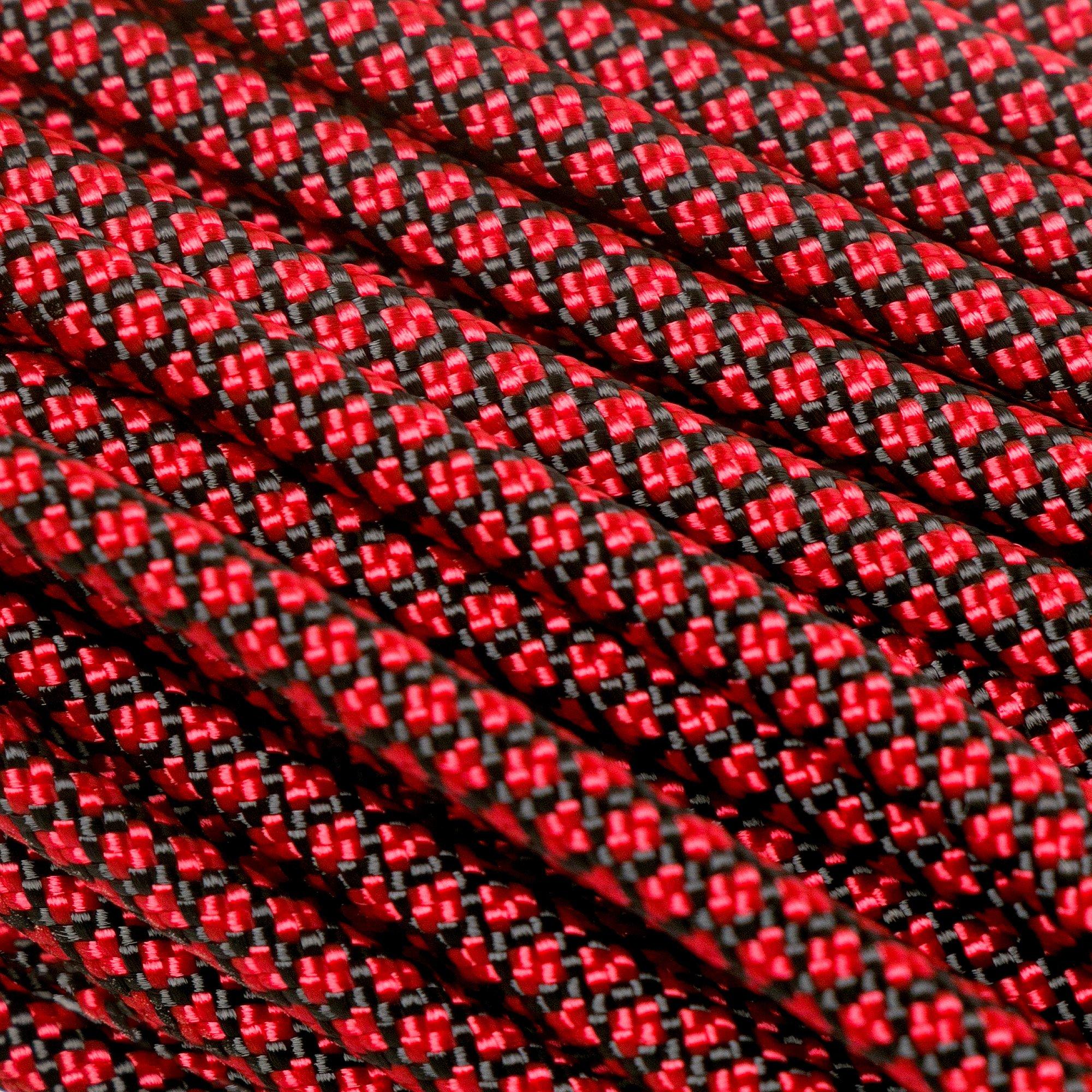 Knivesandtools 550 paracorde type III, couleur : Imperial Red Diamond, 25 ft (7,62 m)
