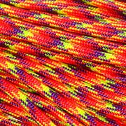 Knivesandtools 550 paracord tipo III, color: phoenix sunrise, 25 pies (7,62 m)